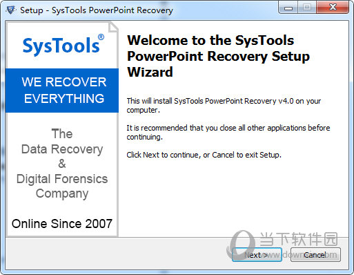 SysTools PowerPoint Recovery