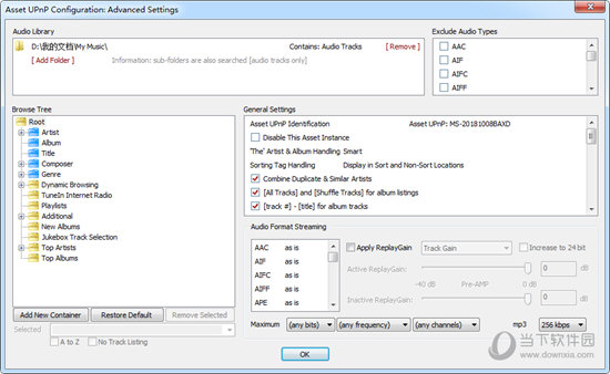 Asset UPnP