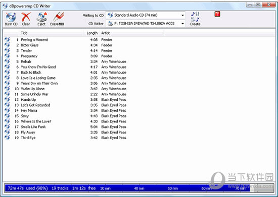 dBpoweramp CD Writer