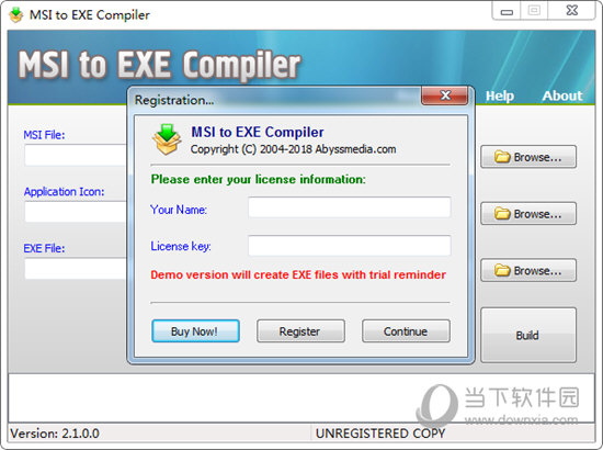 MSI to EXE Compiler