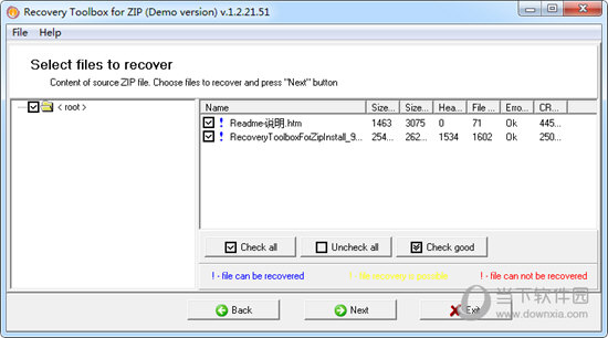 Recovery Toolbox for ZIP