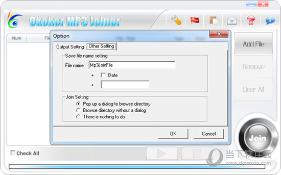Okoker MP3 Joiner 