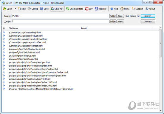 Batch HTM TO MHT Converter