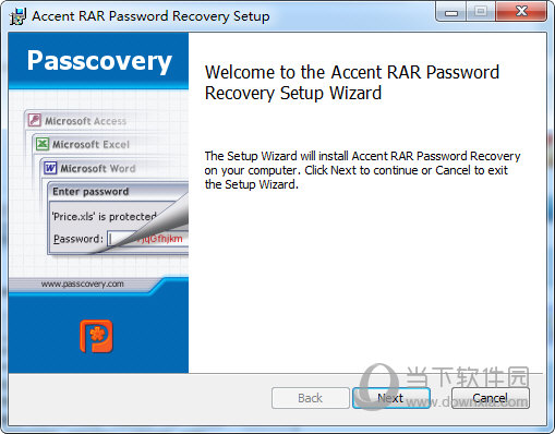 Accent RAR Password Recovery Pro