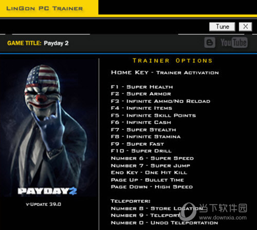 fling trainer payday 2 1.43
