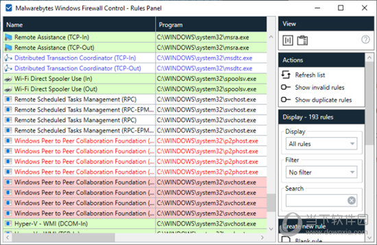 Windows Firewall Control