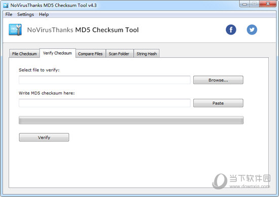 NoVirusThanks MD5 Checksum Tool