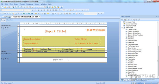 Crystal Reports 2019