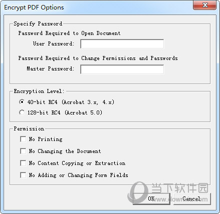Encrypt PDF