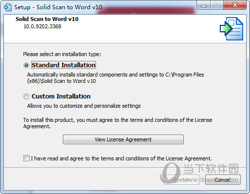Solid Scan to Word
