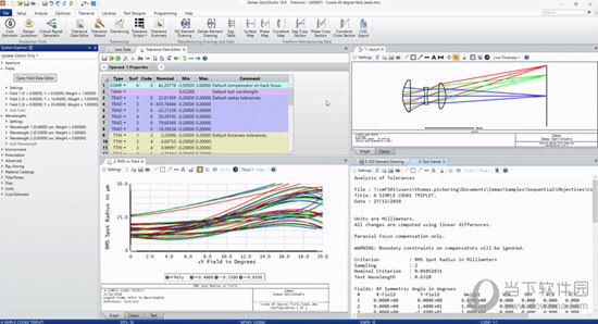 zemax opticstudio ver.15 sp1 13