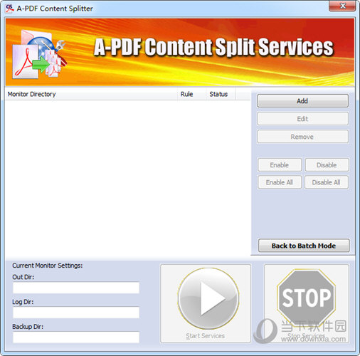 A-PDF Content Splitter