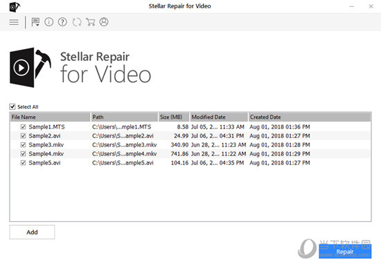 Stellar Repair for Video