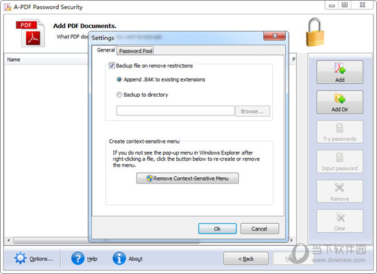 A-PDF Password Security