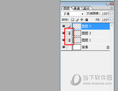 出现链条的图标