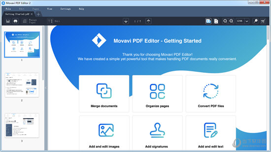 Movavi PDF Editor