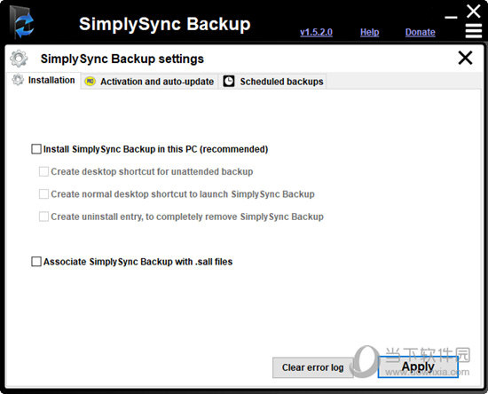 SimplySync Backup