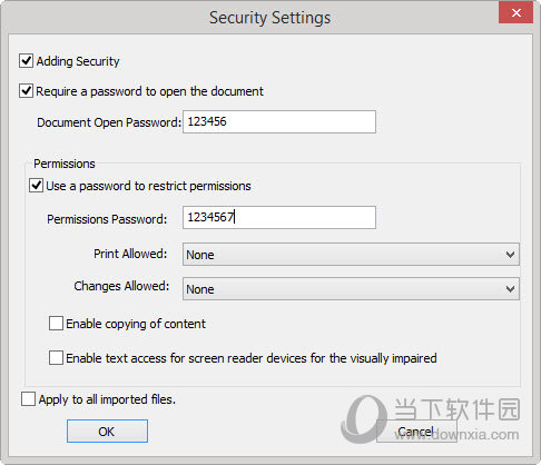 Lighten PDF Security Manager