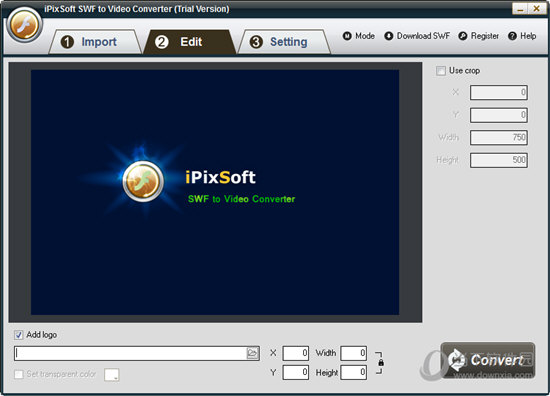iPixSoft SWF to Video Converter