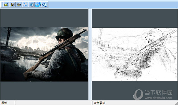 Photo to Color Sketch