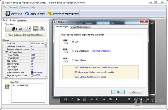 Boxoft ePub to Flipbook