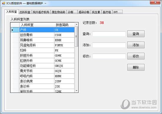 ICU质控软件