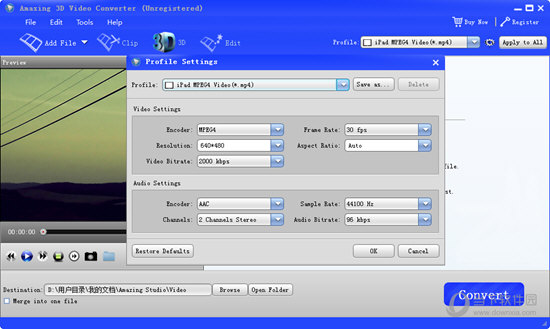 Amazing 3D Video Converter