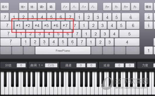Pg电子FreePiano下载FreePiano(电脑键盘钢琴模拟器) V222(图1)