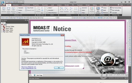 Midas Civil 2019