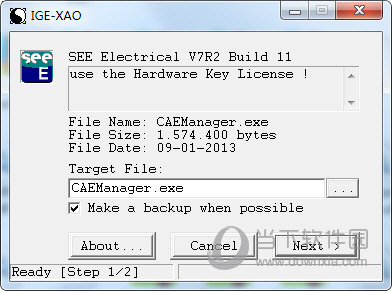 SEE Electrical V7R2 Build 11