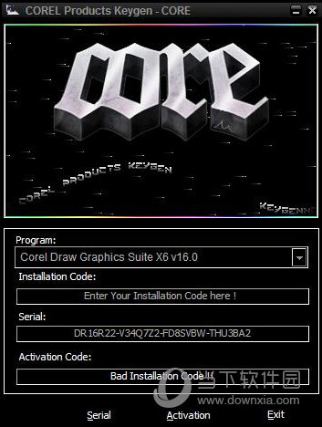 coreldrawx6序列号注册机