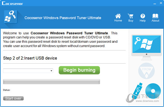 Cocosenor Windows Password Tuner