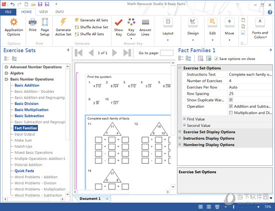 Math Resource Studio Pro