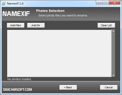 NameEXIF