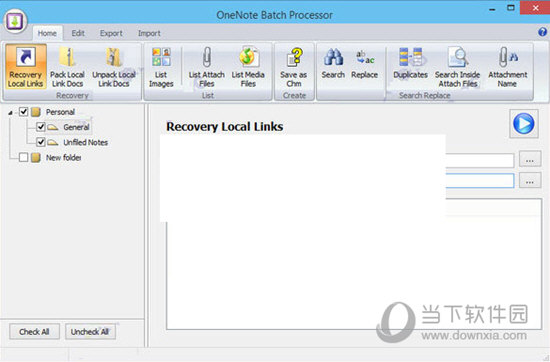 OneNote Batch