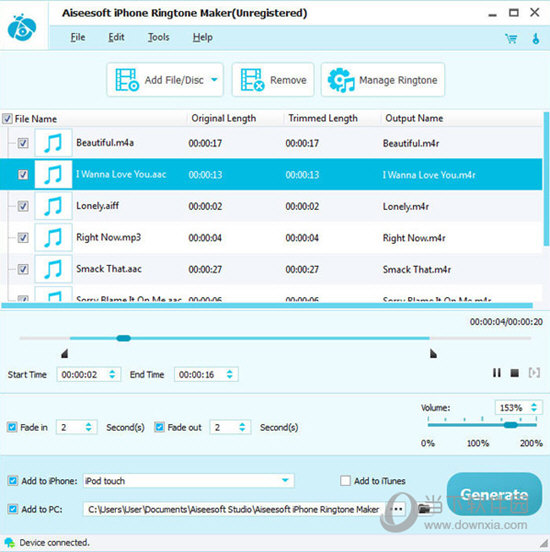 Aiseesoft iPhone Ringtone Maker