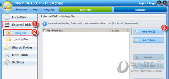 Gilisoft Free Folder Hider