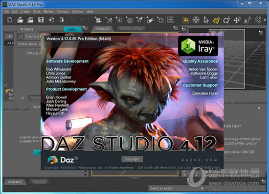 DAZ Studio 4.12汉化破解版