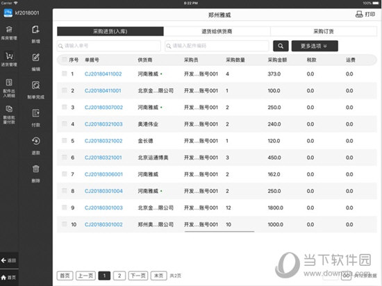 小车车ERP