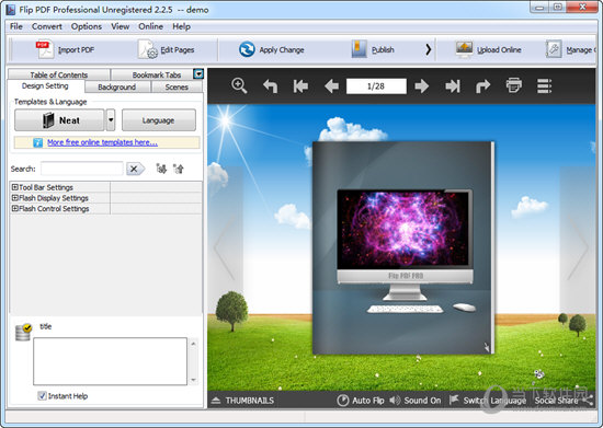 Flip PDF Professional