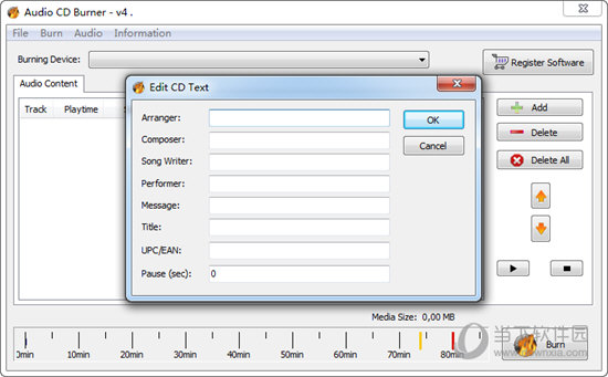 3nity Audio CD Burner