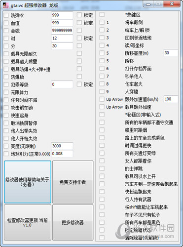 侠盗飞车罪恶都市龙凤修改器