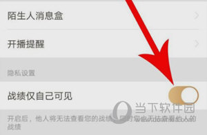 王者营地怎么隐藏战绩