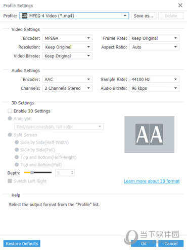 AnyMP4 MTS Converter