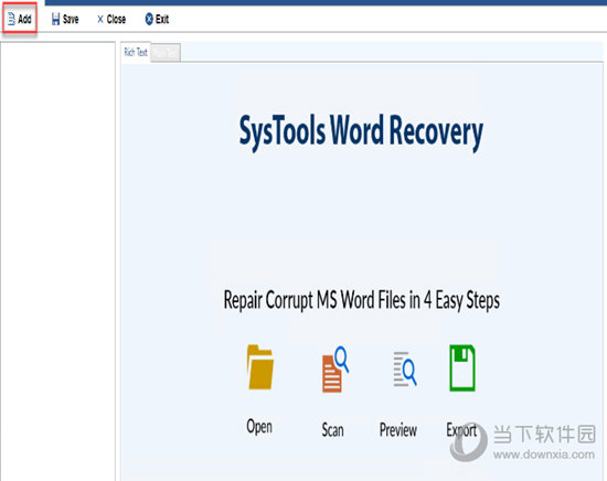 SysTools Word Recovery