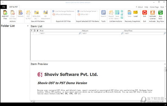 Shoviv OST to PST