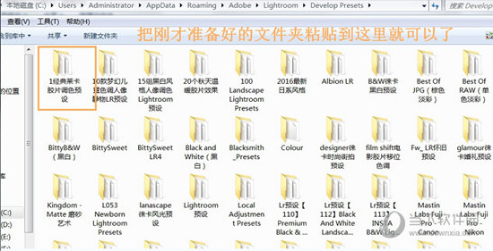 LR日系小清新调色预设