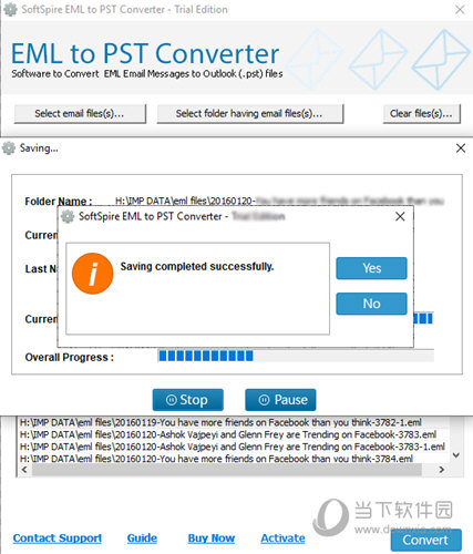 SoftSpire EML to PST Converter