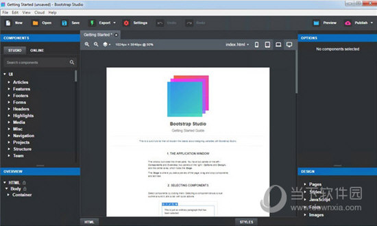 Bootstrap Studio汉化版