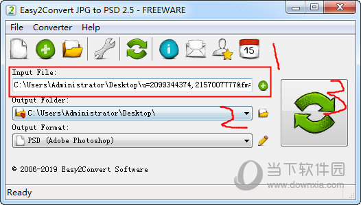 Easy2Convert JPG to PSD